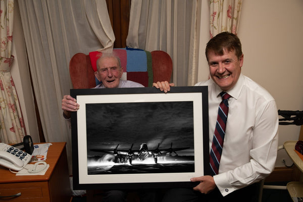 Ghosts - in honour of The Last Dambuster - Wildlife Print Store - Framed Limited Edition -